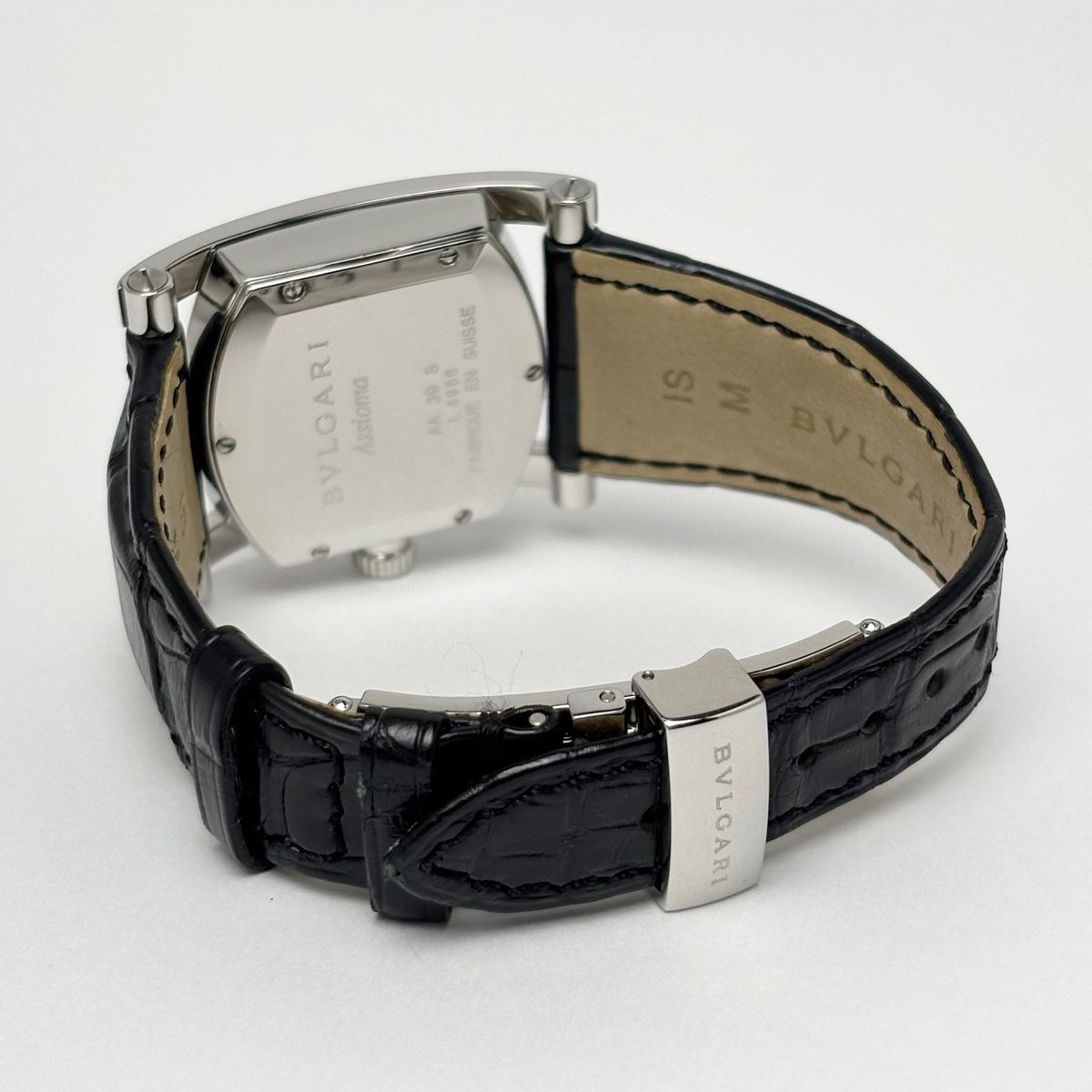 Bvlgari Watch Quartz Ashoma Black Silver Boys — view 4
