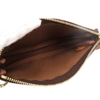 Louis Vuitton Mini Pochette Accessory Monogram Pouch Bag 1037 — view 6