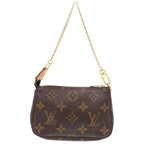 Louis Vuitton Mini Pochette Accessory Monogram Pouch Bag 1037 — view 3