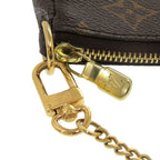 Louis Vuitton Mini Pochette Accessory Monogram Pouch Bag 1037 — view 9
