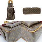 Louis Vuitton Tote Bag Multiply City Monogram Leather Brown Shoulder — view 3