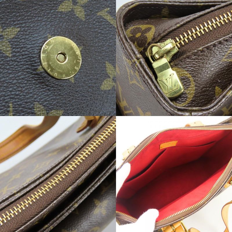 Louis Vuitton Tote Bag Multiply City Monogram Leather Brown Shoulder — view 8