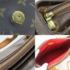 Louis Vuitton Tote Bag Multiply City Monogram Leather Brown Shoulder — view 8