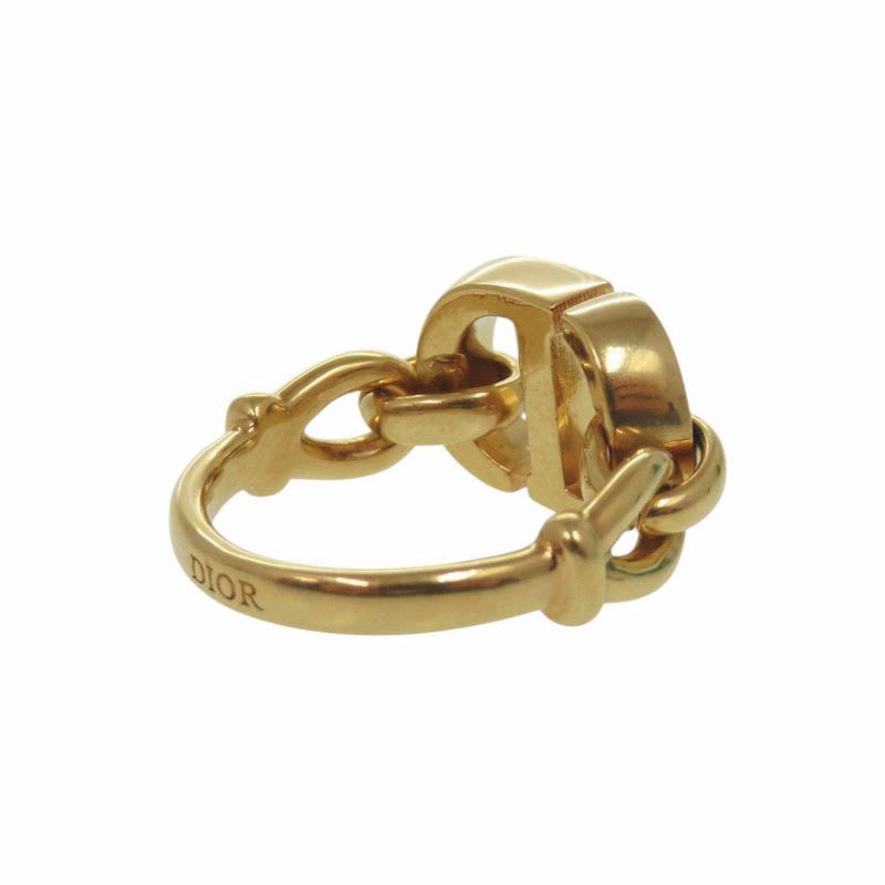 Christian Dior 30 Montaigne Ring GP No 11 Gold 0790 — view 3