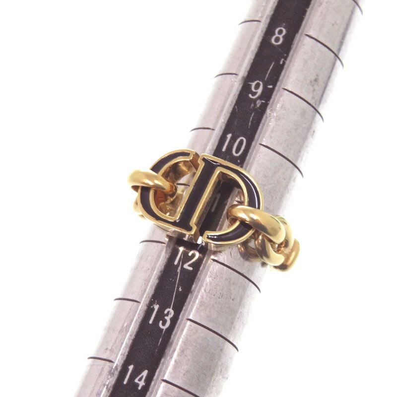 Christian Dior 30 Montaigne Ring GP No 11 Gold 0790 — view 7