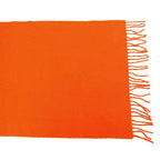 Hermes Muffler Orange Cashmere Accessories Scarf — view 5