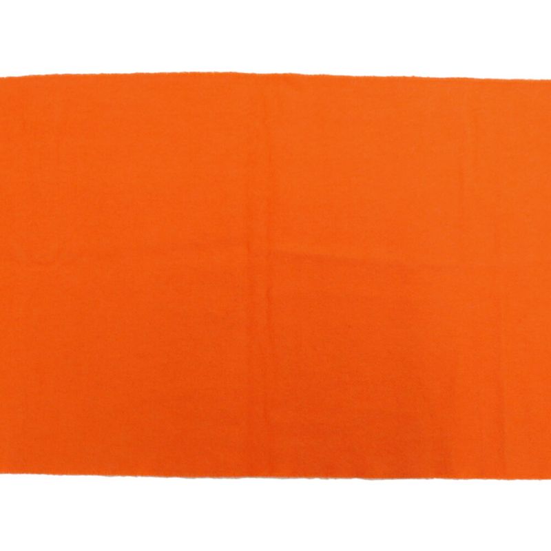 Hermes Muffler Orange Cashmere Accessories Scarf — view 7