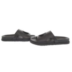 Hermes Edit Size 37 Leather Black Sandals 1289 — view 7