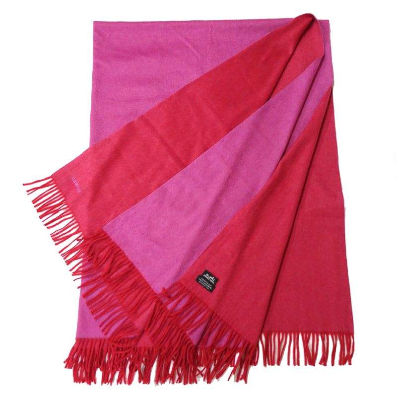 Hermes Cashmere Pink Shawl — view 3