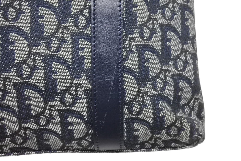 Dior Trotter Handbag 0 C 011 Navy Galliano — view 6