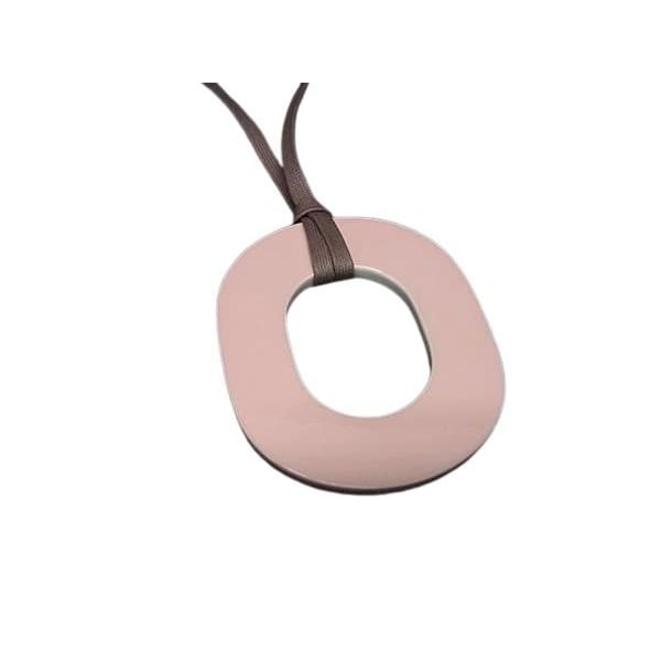 Hermes Necklace Ismu Pigman Pink Light Blue Lacquer — view 4