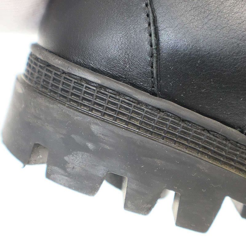 Loewe Lace Up Leather Boots Black 37 — view 8