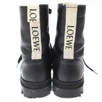 Loewe Lace Up Leather Boots Black 37 — view 3