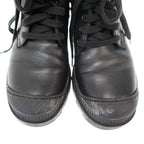 Loewe Lace Up Leather Boots Black 37 — view 7