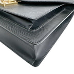 Louis Vuitton Epi 2-Way Shoulder Bag Monceau Handbag Black — view 7