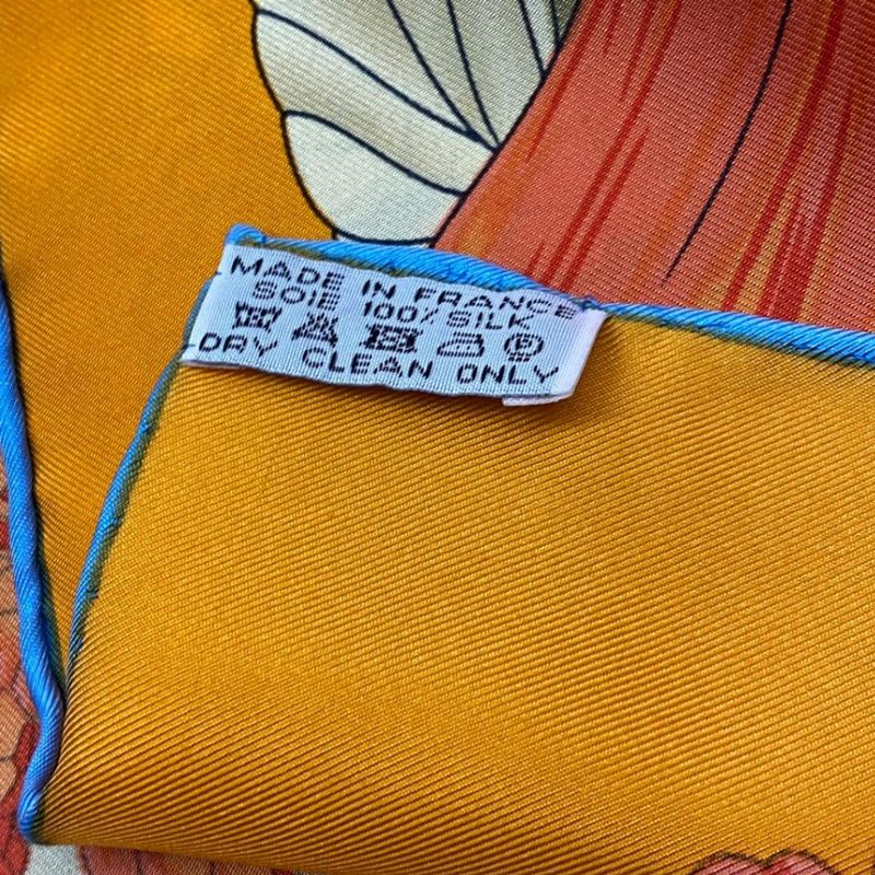 Hermes Carre 140 Scarf Silk Large Parures de Samourais Samurai Armor — view 8