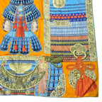 Hermes Carre 140 Scarf Silk Large Parures de Samourais Samurai Armor — view 6