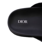 Dior Homme Diamond Logo Sandals Slippers 43 Black — view 7
