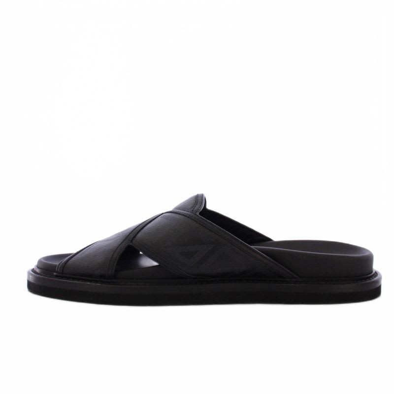 Dior Homme Diamond Logo Sandals Slippers 43 Black — view 2