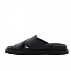 Dior Homme Diamond Logo Sandals Slippers 43 Black — view 2