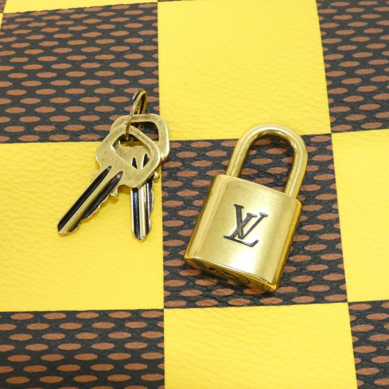 Louis Vuitton Damier Pop Speedy Bandouliere 50 cm Boston Bag — view 4