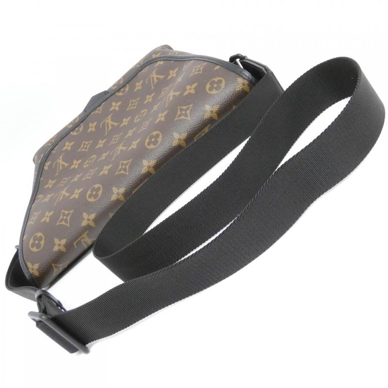Louis Vuitton Monogram Macassar Magnetic Messenger Shoulder Bag — view 6