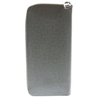 Louis Vuitton Zippy Wallet Vertical Taiga Glacier Round Zipper Gray — view 2