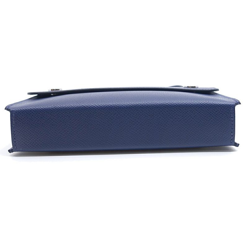 Hermes Nap To Go K Stamp Manufactured In 2025 Blue Navy Shoulder Bag — view 6