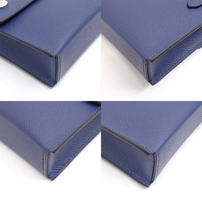 Hermes Nap To Go K Stamp Manufactured In 2025 Blue Navy Shoulder Bag — view 7