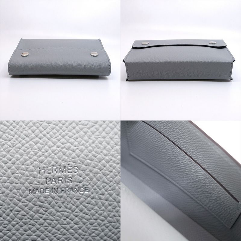 Hermes Nap To Go K Stamp Manufactured In 2025 Ardoise Shoulder Bag — view 7