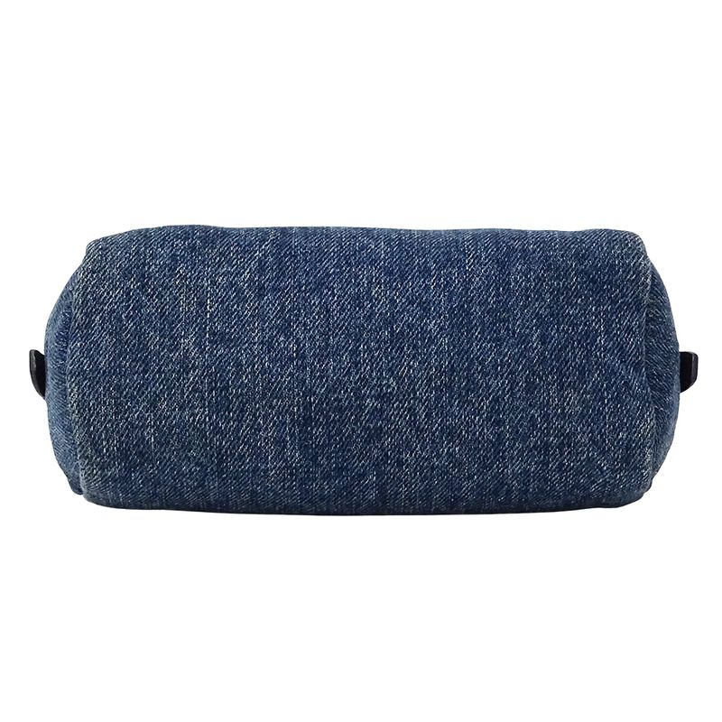 Prada Pouch Denim Blue Navy Logo Mini Small — view 4