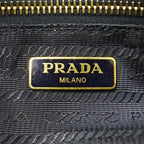 Prada Pouch Denim Blue Navy Logo Mini Small — view 7