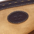Fendi Pouch Selleria 8 N0037 Purple Leather — view 5