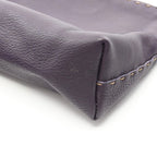 Fendi Pouch Selleria 8 N0037 Purple Leather — view 6