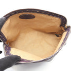 Fendi Pouch Selleria 8 N0037 Purple Leather — view 4