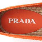 Prada Slip-ons Embossed Logo Canvas — view 5