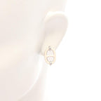 Hermes Earrings Mini Maillon Cles Stainless Steel — view 5
