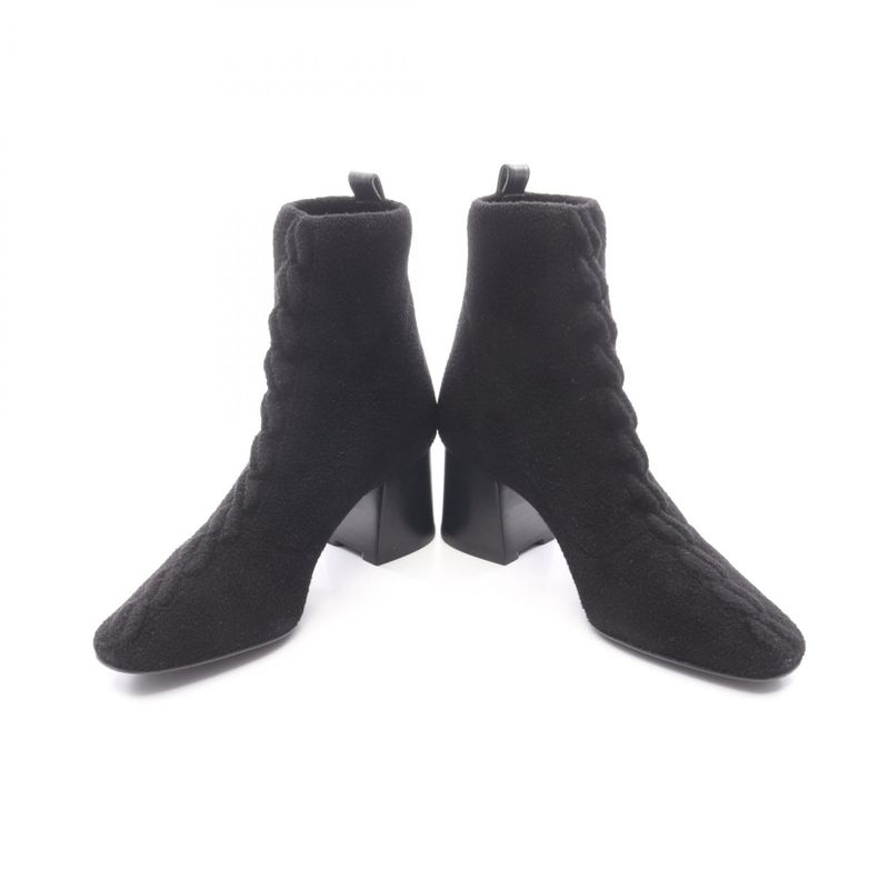 Hermes Boots Volver 60 Black Fabric — view 3