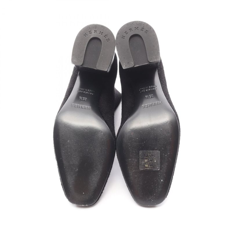 Hermes Boots Volver 60 Black Fabric — view 4