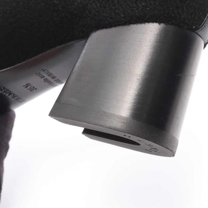 Hermes Boots Volver 60 Black Fabric — view 7