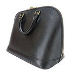 Louis Vuitton Handbag Alma Epi Leather Noir Black Gold Hardware Chic — view 3