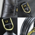 Louis Vuitton Handbag Alma Epi Leather Noir Black Gold Hardware Chic — view 6