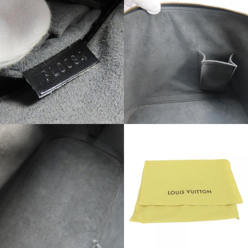 Louis Vuitton Handbag Alma Epi Leather Noir Black Gold Hardware Chic — view 9