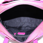 Loewe Handbag Nylon Leather Padlock Key Pink BB OH — view 6