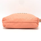 Chanel Shoulder Bag 22 Small As3260 Caviar Leather Coral Pink — view 6