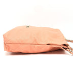 Chanel Shoulder Bag 22 Small As3260 Caviar Leather Coral Pink — view 4