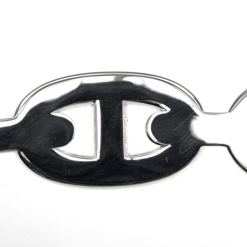 Hermes Chaine D'ancre Double Bracelet ST AG 925 Silver Accessories — view 9
