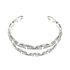 Hermes Chaine D'ancre Double Bracelet ST AG 925 Silver Accessories — view 6