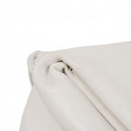 Bottega Veneta Triangle Clutch Bag Leather White — view 6