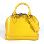 Louis Vuitton Handbag Alma BB Epi Leather Citron Yellow — view 3